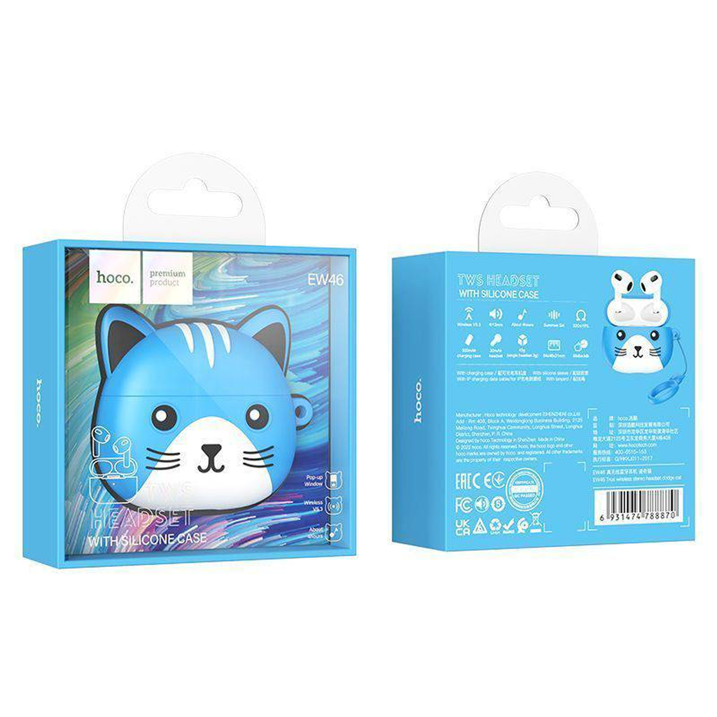 Audifonos Hoco EW46 TWS In Ear Bluetooth Dodge Cat